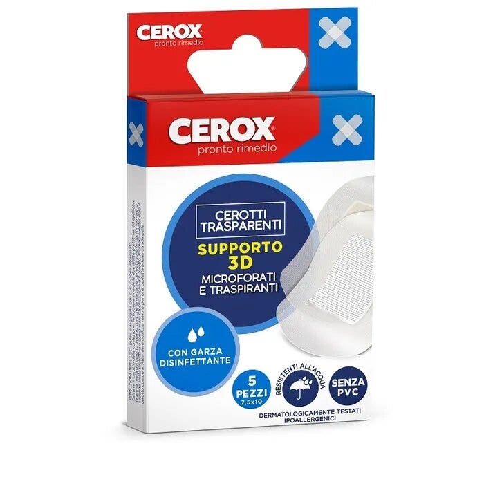 Cerox Soporte 3D para Tiritas Transparentes 7,5x10cm 5 Piezas-2