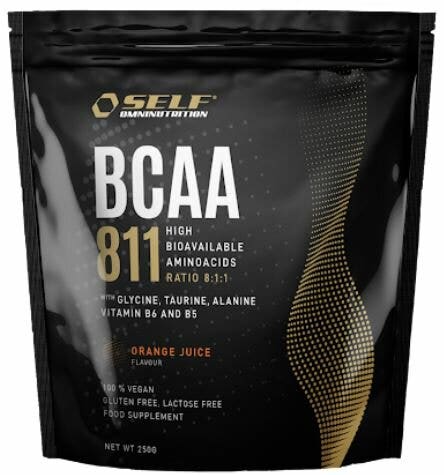 Self Omninutrition BCAA 8:1:1 Sabor a Naranja 250 g
