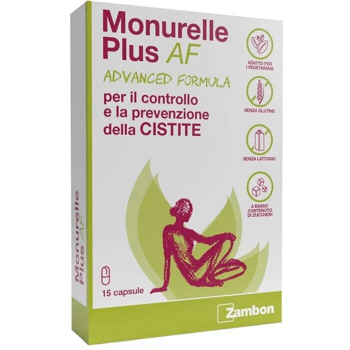 Monurelle Plus AF 15 cápsulas