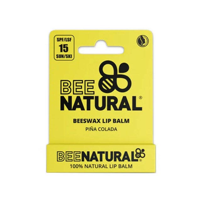 Bee Natural Bálsamo Labial Sabor Piña Colada SPF 15 Stick 4,2g-3