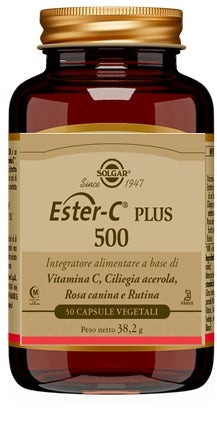 Solgar Ester C Plus 500 50 Cápsulas Vegetales-1