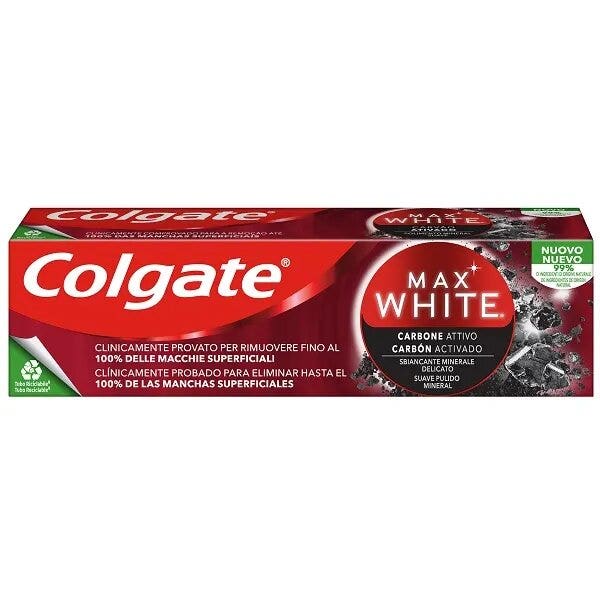 Colgate Pasta Dental Blanqueadora Max White Carbón Activado 75ml-2
