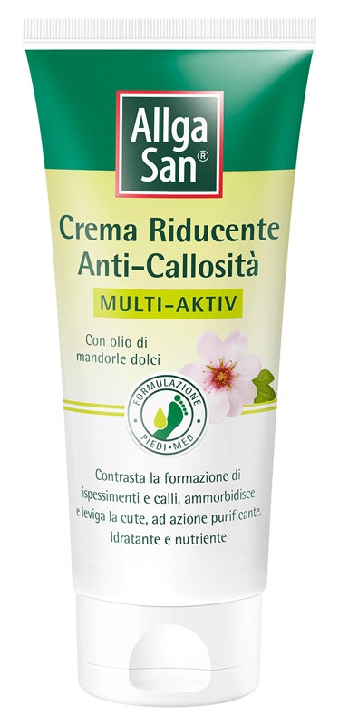Allgasan Crema Piedi Riducente Anticallosità Olio Mandorle 100ml