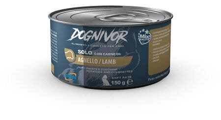DOGNIVOR CORDERO PAT/ZUCCH 150 g