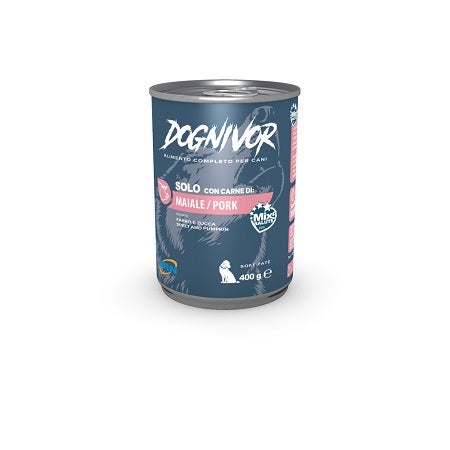 Dognivor Cerdo, Espelta y Calabaza para Perros Adultos 400 g