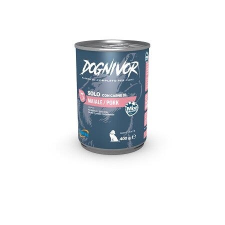 Dognivor Cerdo, Espelta y Calabaza para Perros Adultos 400 g