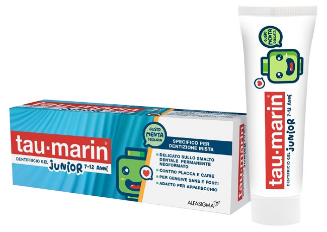 Taumarin Gel de dientes Junior 7-12 años 50 ml