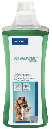 Virbac Vet Aquadent Fresh Higiene dental para perros/gatos 500 ml