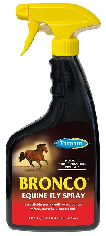 Farnam Bronco Equine Fly Spray Insecticida para caballos 600 ml