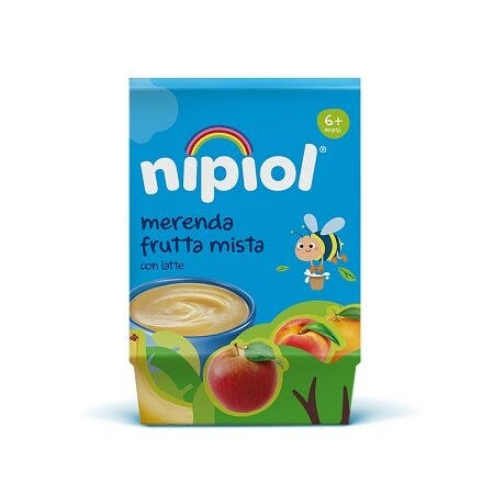 Nipiol Merenda Frutti Misti 2x100g