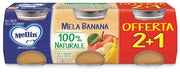 Mellin Puré de manzana y plátano 3 x 100 g, a partir de 4 meses