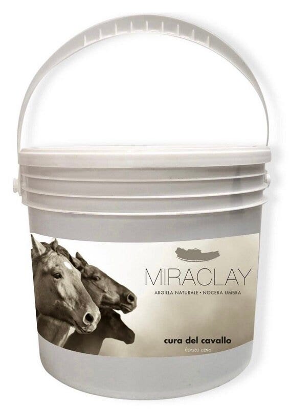 Miraclay Argilla Naturale  Per Equini 10kg