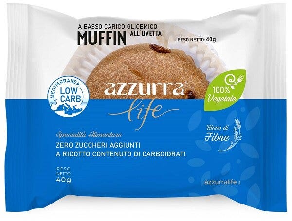 AZZURRA LIFE MUFFIN PASAS 40 g