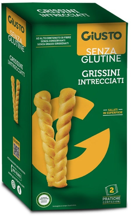 Giusto Senza Glutine Grissini Intrecciati 150g