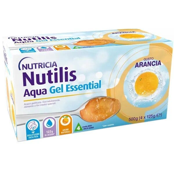 Nutricia Nutilis Aqua Gel Esencial Naranja 4x125g-2
