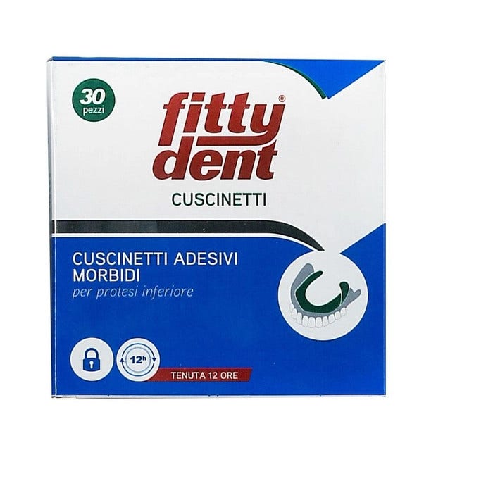 Fittydent Almohadillas Adhesivas Para Dentaduras Postizas 30 Piezas-2