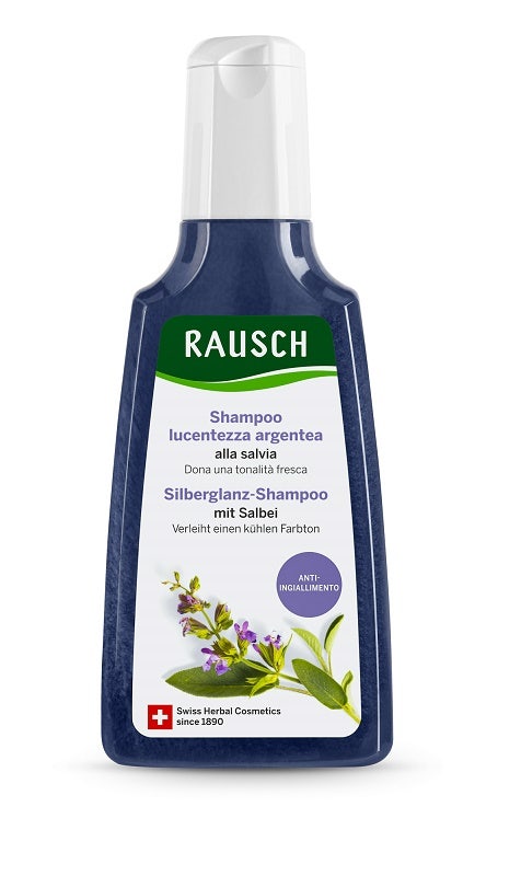 Rausch Shampoo Lucentezza Argentea Alla Salvia 200ml