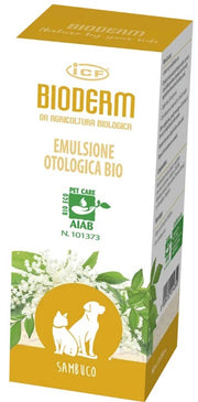 Bioderm Emulsione Otologica Bio Al Sambuco Per Cani E Gatti Flacone 60ml