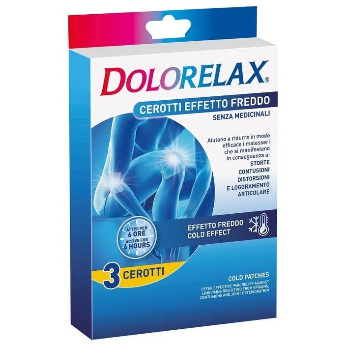 Dolorelax Parche de Efecto Frío 3 unidades