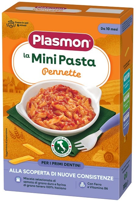 Plasmon La Mini Pasta Pennette 300 g 10 meses+