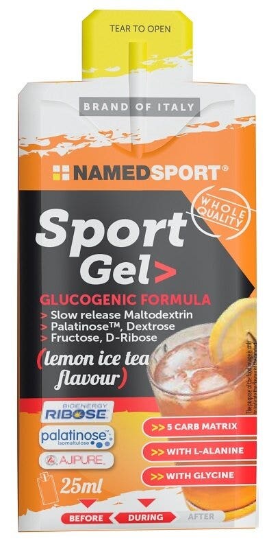 Named Sport Gel deportivo sabor té helado de limón 25 ml
