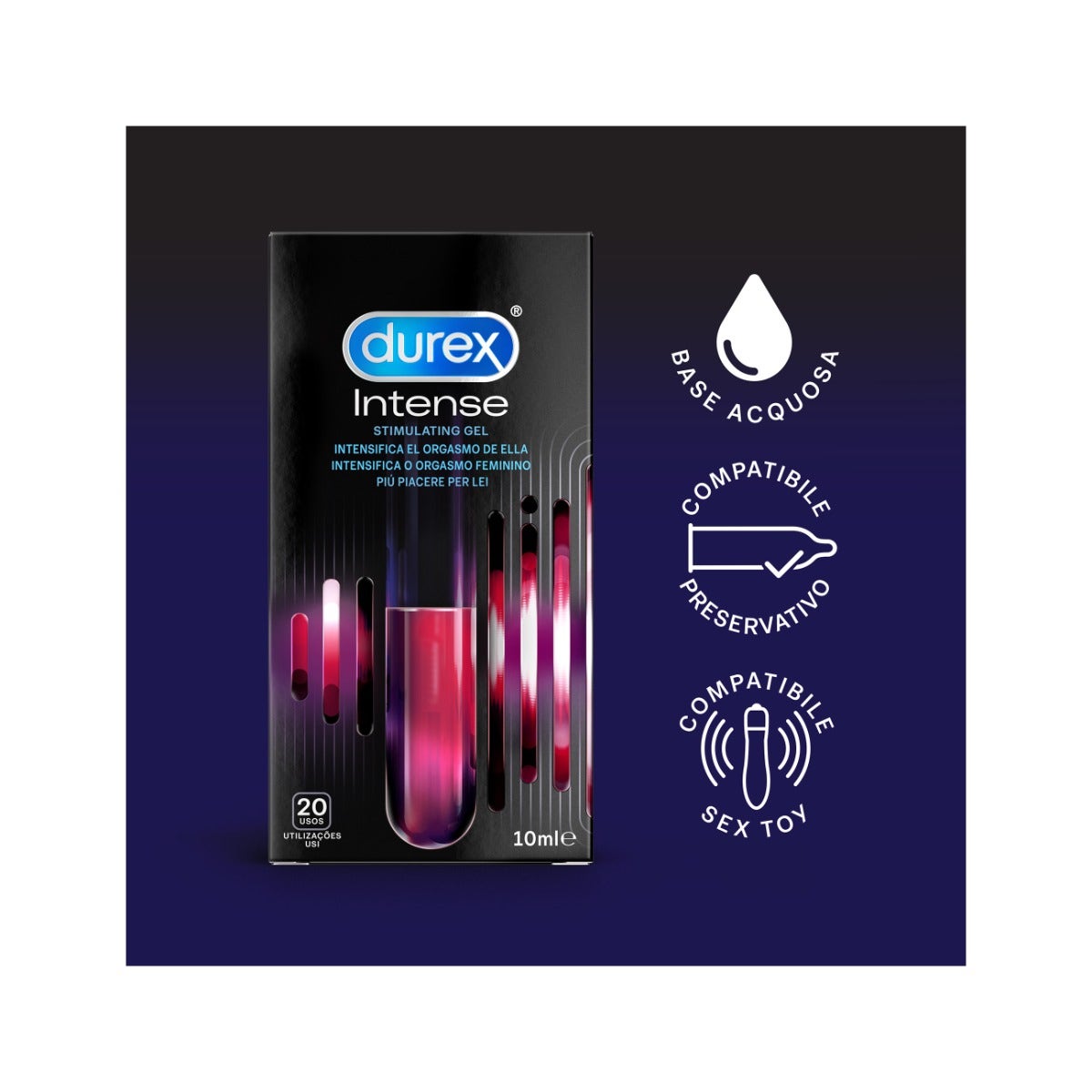 Durex Gel Orgasmico Intenso 10ml-11