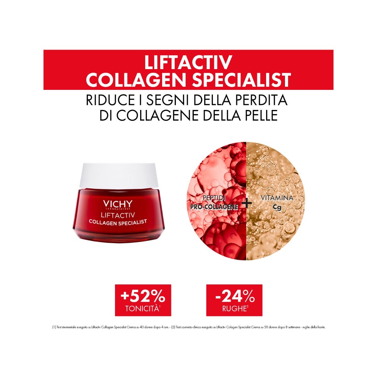 Vichy Cofanetto Liftactiv Collagen Specialist Crema Giorno 50 ml + Crema Notte 50ml