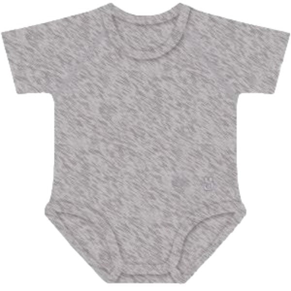 J Bimbi Body 0-36M Caldo Cotone Melange Grigio