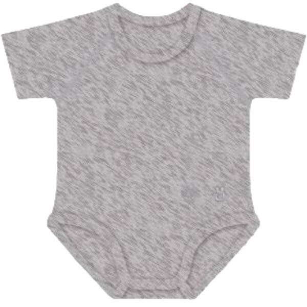 J Bimbi Body 0-36M Caldo Cotone Melange Grigio