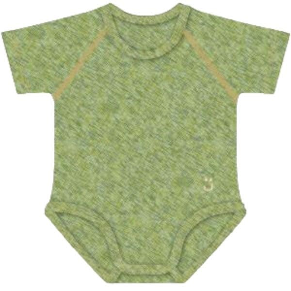 J Bimbi Body 0-36M Caldo Cotone Melange Verde
