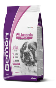 Gemon All Breeds Adult Cerdo y Arroz Comida seca para perros adultos Saco de 3 kg