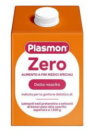 Plasmon Zero Alimento para fines médicos especiales desde el nacimiento 500 ml