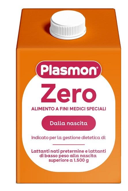 Plasmon Zero Alimento para fines médicos especiales desde el nacimiento 500 ml