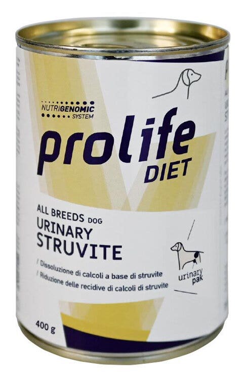 Prolife Diet Dog Urinary Struvite All Breeds Comida húmeda para perros Lata de 400 g