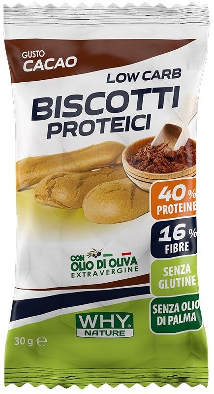 WHYNATURE BISCOTTI PROT CACAO