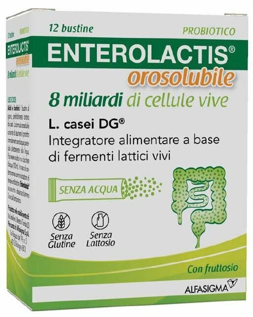 Enterolactis 8.000 millones, 12 sobres bucodispersables