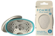 Foamie Travel Buddy Turquesa Estuche de viaje para champú sólido