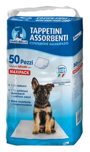 Elanco Sano & Bello Alfombrillas absorbentes para perros, 50 unidades, 60 x 60 cm