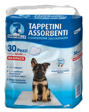 Elanco Sano & Bello Tappetini Assorbenti Per Cani 30 Pezzi 60x90cm