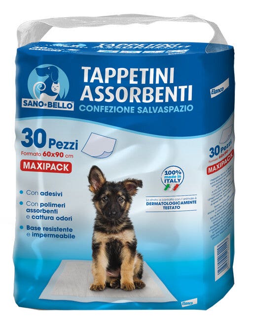Elanco Sano & Bello Alfombrillas absorbentes para perros, 30 unidades, 60 x 90 cm