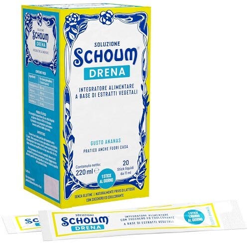Solución Schoum Drena 20 barritas