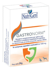 Nutrigen Gastronorm Alimento Complementario para Gatos y Perros 16 Comprimidos