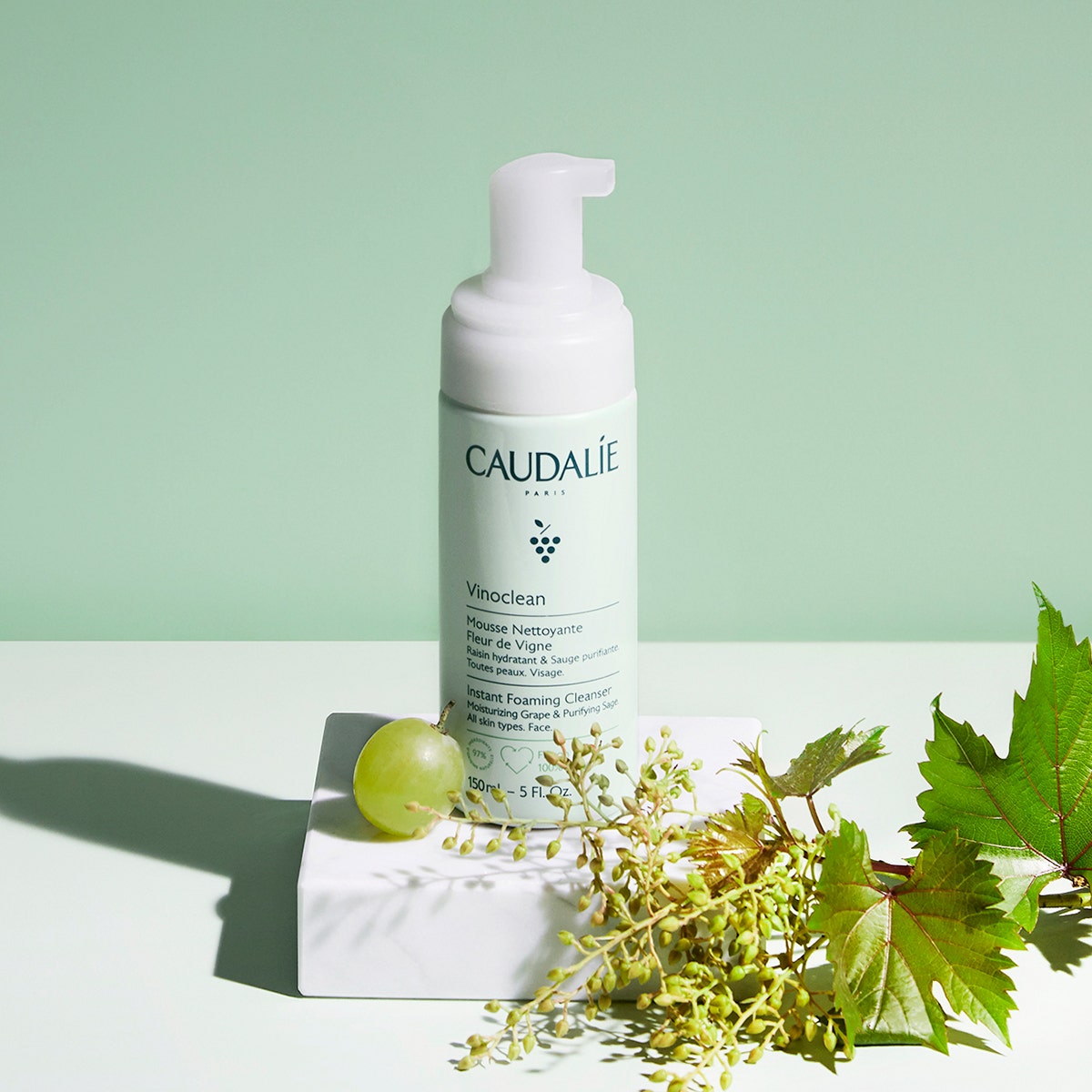 Caudalie Vinoclean Espuma Limpiadora 150ml-3