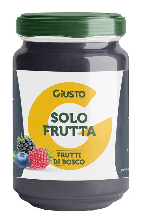 Giusto Solo Frutta Sabor a frutos del bosque 220 g