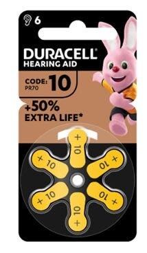 DURACELL EASY TAB 10 AMARILLO