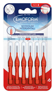 Emoform Hilos interdentales Iso 2, 6 unidades