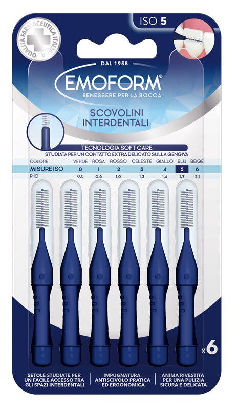 Emoform Hilos interdentales Iso 5, 6 unidades