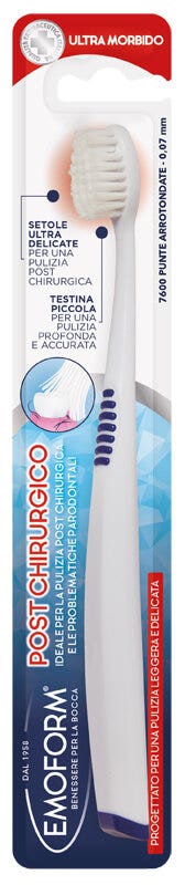 Emoform Cepillo dental posquirúrgico ultra suave, 1 unidad