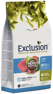 Dorado Exclusion Mediterraneo Monoprotein Noble Grain Adult Small Breed Con Tonno Cibo Secco Per Cani 7kg