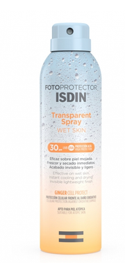 Isdin Fotoprotector Spray Corporal Transparente Piel Mojada SPF30 250ml-1